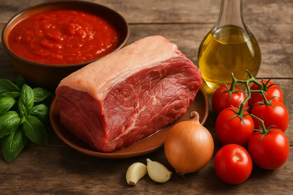 Quali sono i veri ingredienti del ragù napoletano? Il dettaglio che distingue la ricetta originale