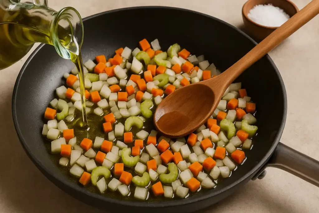 Perché il soffritto cambia gusto in base all’olio usato? Scegli quello migliore in cucina tradizionale
