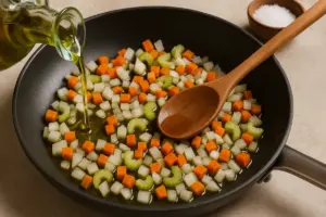 Perché il soffritto cambia gusto in base all’olio usato? Scegli quello migliore in cucina tradizionale