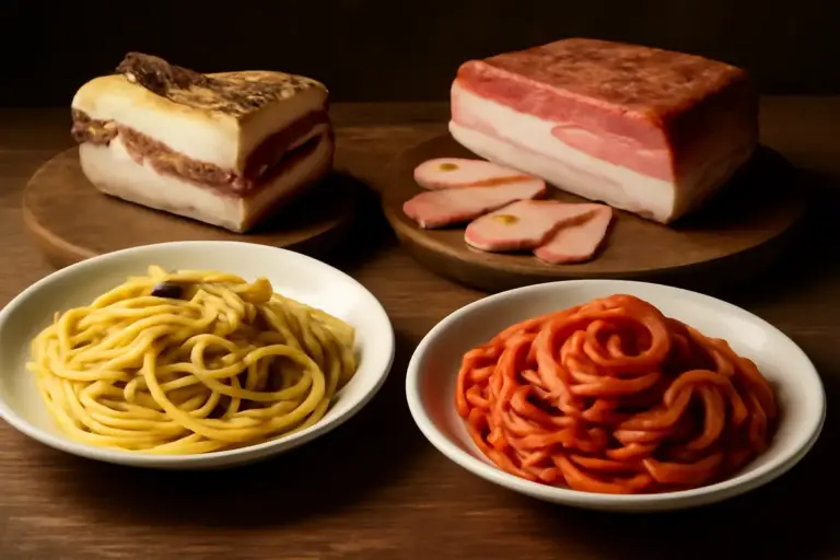La differenza tra guanciale e pancetta: perché cambia sapore in carbonara e amatriciana