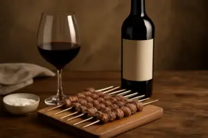 Montepulciano d’Abruzzo con arrosticini: il dettaglio regionale che pochi conoscono per un connubio perfetto