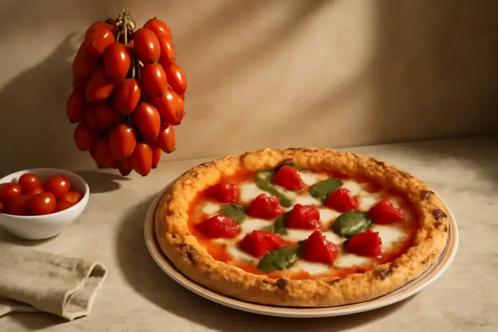 Pomodorini del piennolo: la varietà campana che rende unica la pizza fatta in casa