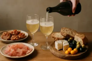 Si può servire vino frizzante con antipasti rustici? Il motivo per cui può rendere tutto più piacevole