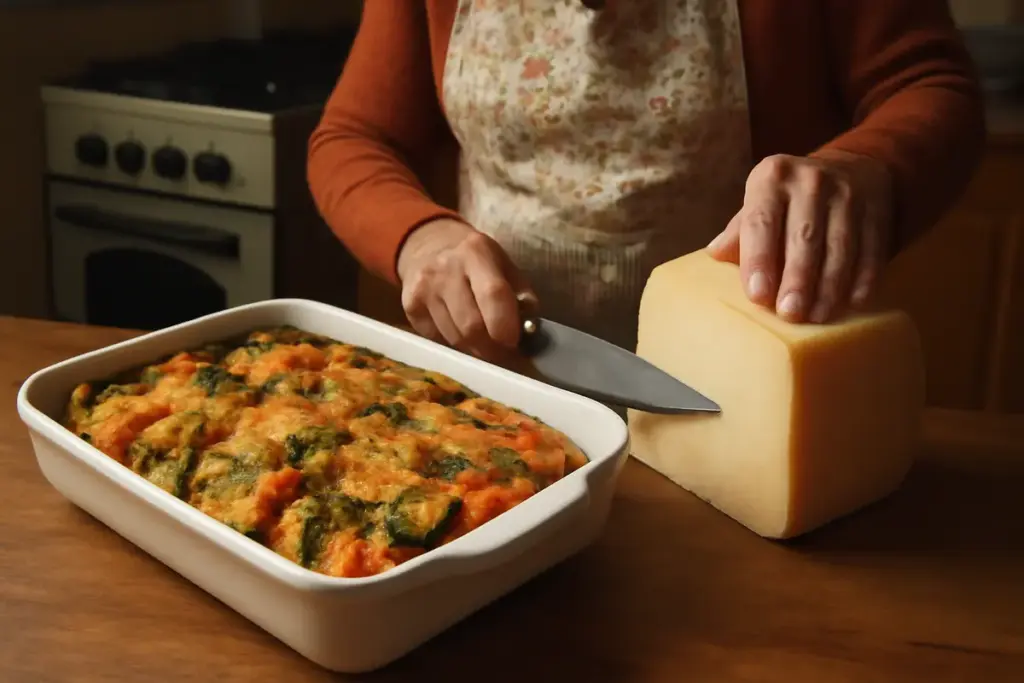 Vuoi ottenere verdure gratinate come nella cucina delle nonne? Il segreto è nella scelta del formaggio