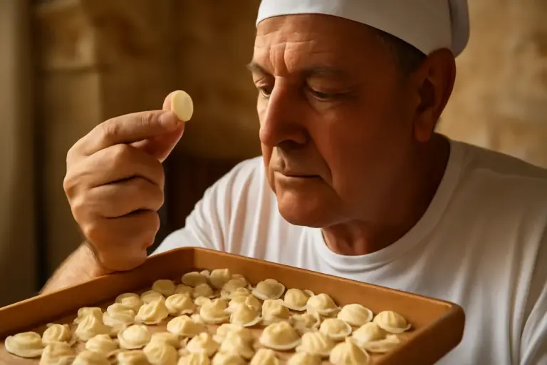 Come riconoscere le vere orecchiette pugliesi fatte a mano? Il semplice test visivo degli artigiani