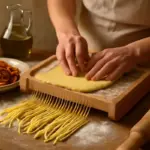 Spaghetti alla chitarra abruzzesi: come ottenere la sfoglia densa che trattiene il sugo