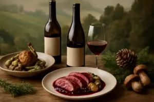 Vini delle Langhe con piatti di selvaggina: la combinazione che valorizza i profumi di bosco