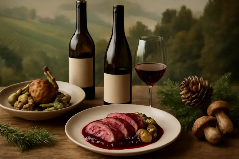 Vini delle Langhe con piatti di selvaggina: la combinazione che valorizza i profumi di bosco