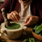 Pesto genovese artigianale: il metodo usato dalle nonne per non farlo annerire