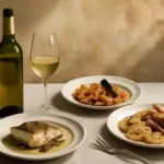 Vernaccia di San Gimignano e piatti di pesce tipici toscani: l’accostamento inaspettato che convince