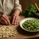 Le origini delle trofie liguri: la tecnica di lavorazione a mano che esalta la bontà del pesto