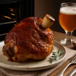 Stinco di maiale al forno tradizionale: la tempistica perfetta per una crosta saporita e carne succosa