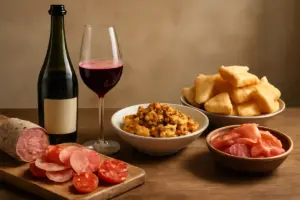 Lambrusco secco con cucina emiliana tradizionale: il segreto per valorizzare salumi e primi rustici